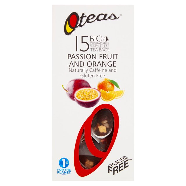 Oteas Passionfruit & Orange, 15 Per Pack