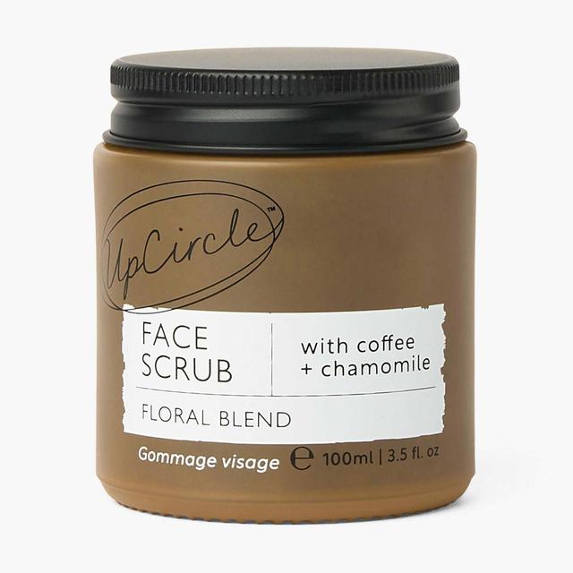 UpCircle Face Scrub Floral With Coffee + Rosehip Oil, 100ml
