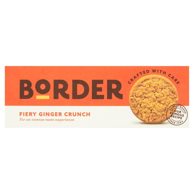 Border Biscuits Fiery Ginger Crunch, 135g