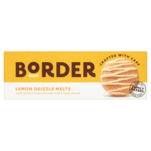 Border Biscuits Lemon Drizzle Melts, 150g