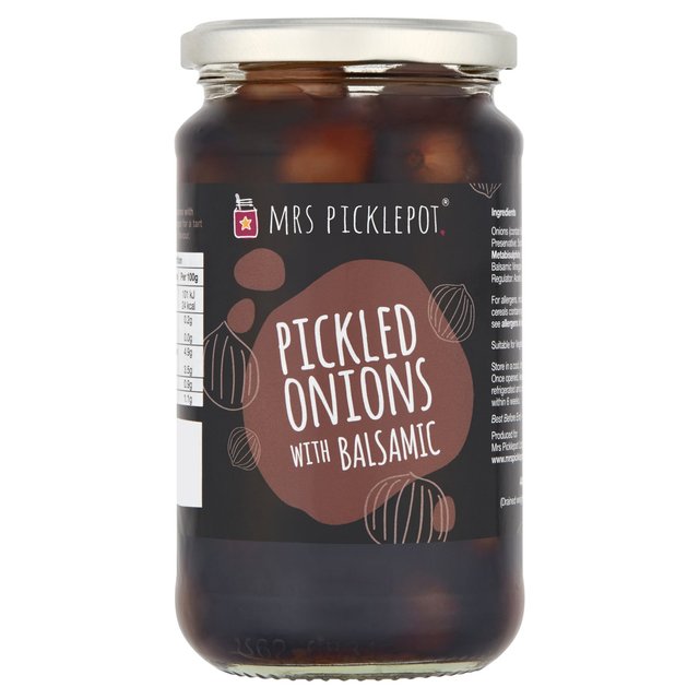 Mrs Picklepot Pickled Onions With Balsamic, 440g