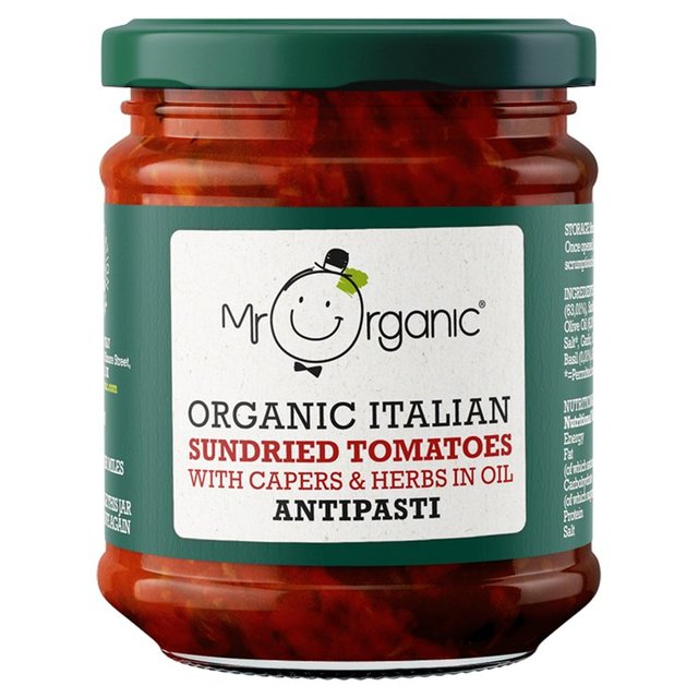 Mr Organic Sundried Tomato Antipasti, 190g