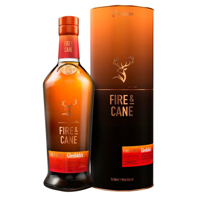 Glenfiddich Fire & Cane Single Malt Scotch Whisky, 70cl