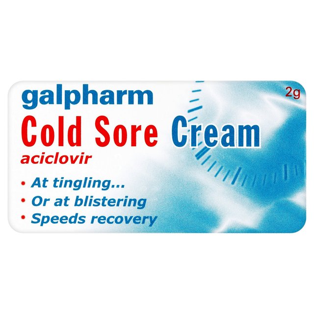 Galpharm Cold Sore Cream, 2g