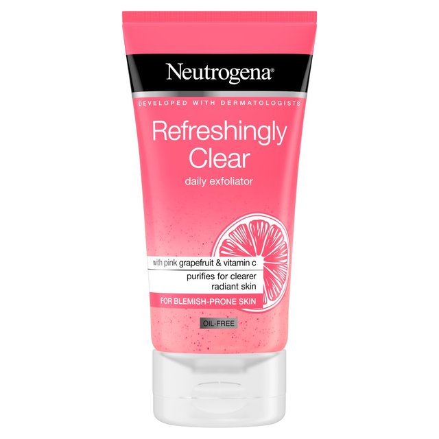 Neutrogena Refreshingly Clear Daily Exfoliator Scrub, 150ml
