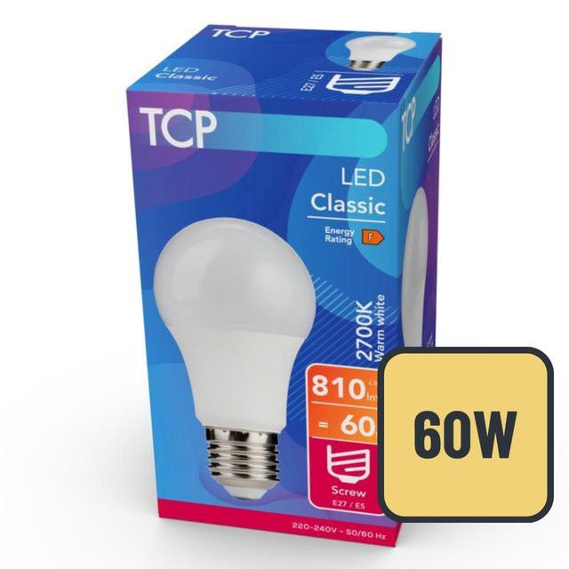 TCP Classic LED Screw 60W Light Bulb