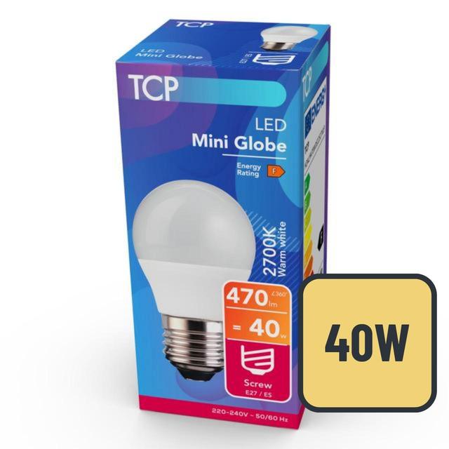 TCP Mini Globe Screw 40W Light Bulb