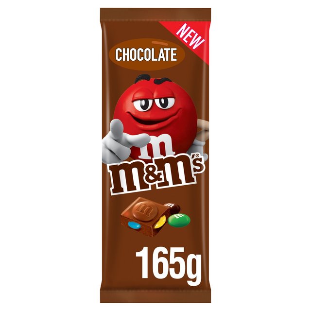M & M’s Milk Chocolate Block Sharing Bar 165g