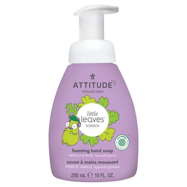Attitude Little Leaves Foaming Hand Soap Vanilla & Pear, 295ml