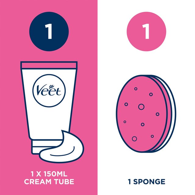 Veet In Shower Hair Removal Cream Sensitive Skin Ocado