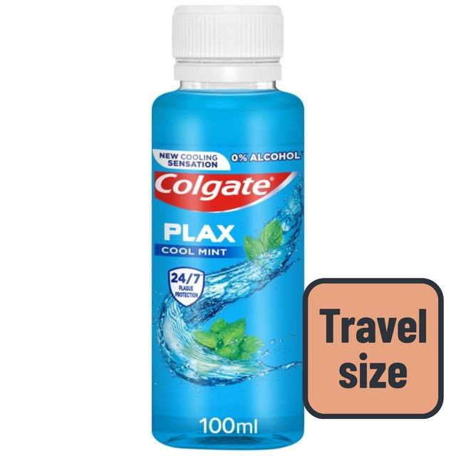 Colgate Plax Cool Mint Travel Mouthwash, 100ml