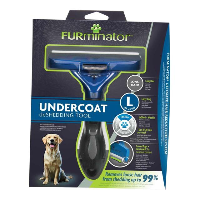 FURminator Large Dog Undercoat Tool, Long Hair