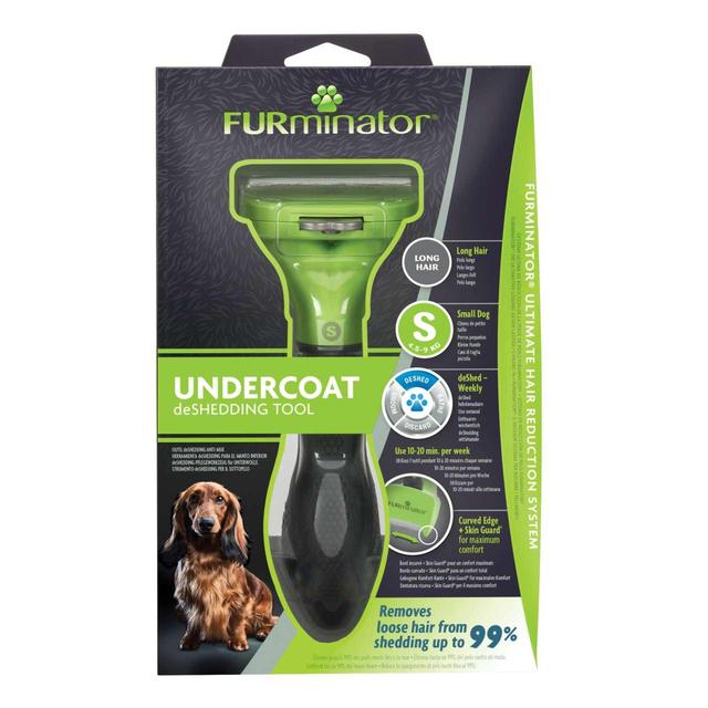 FURminator Small Dog Undercoat Tool, Long Hair