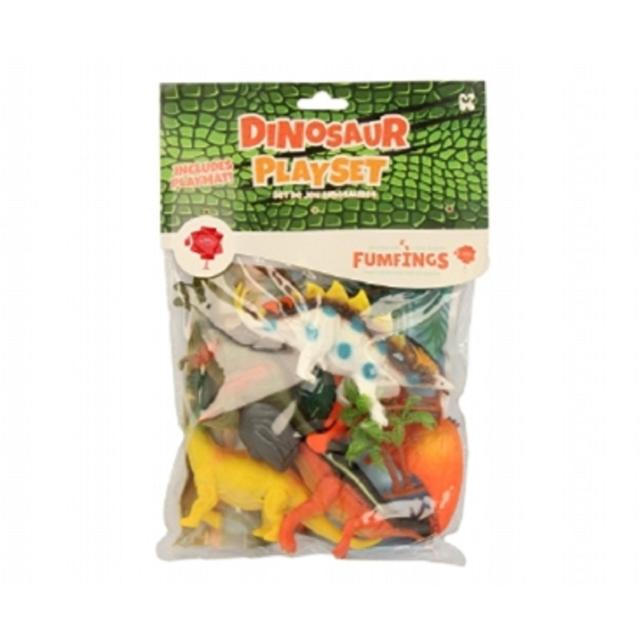 Keycraft Fumfings Large Animal Pack Dinosaurs, 30cm