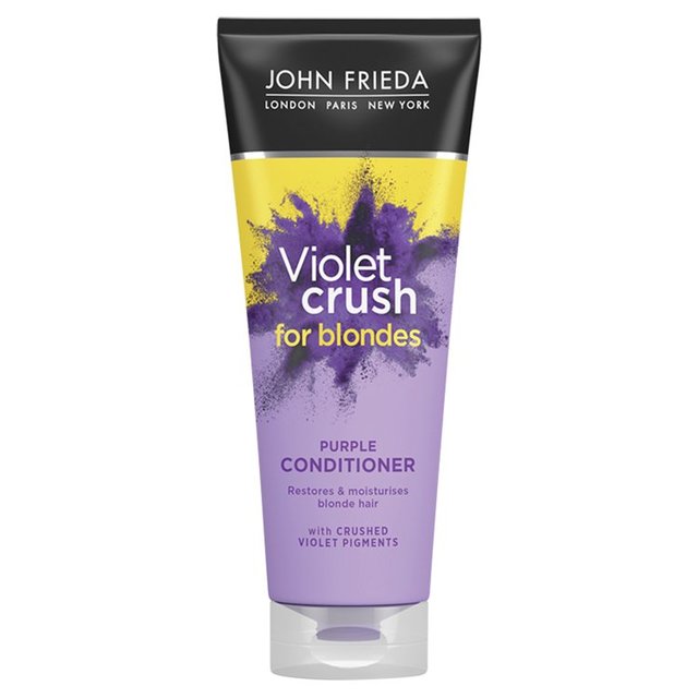 John Frieda Sheer Blonde Correcting Purple Conditioner for Blonde Hair, 250ml