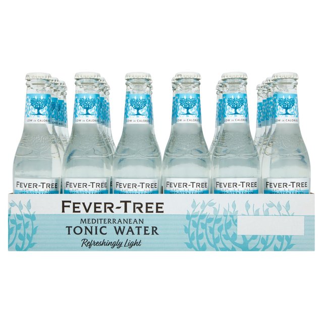 Fever-Tree Light Mediterranean Tonic Water, 24 x 200ml