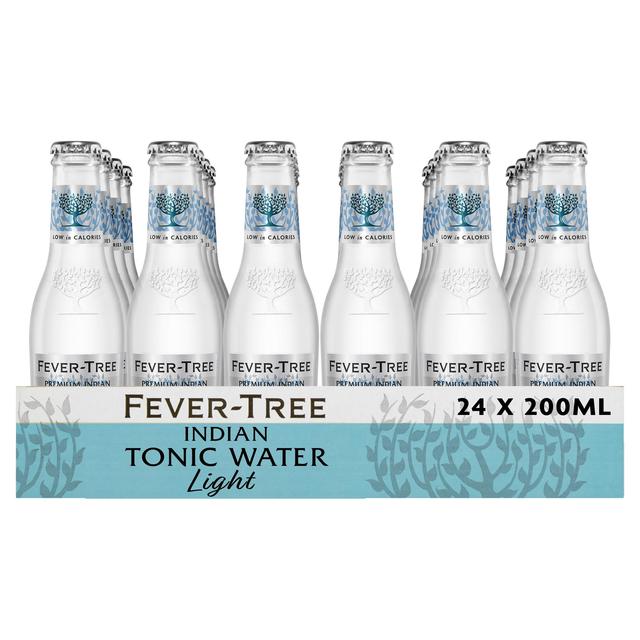 Fever-Tree Light Premium Indian Tonic Water, 24 x 200ml