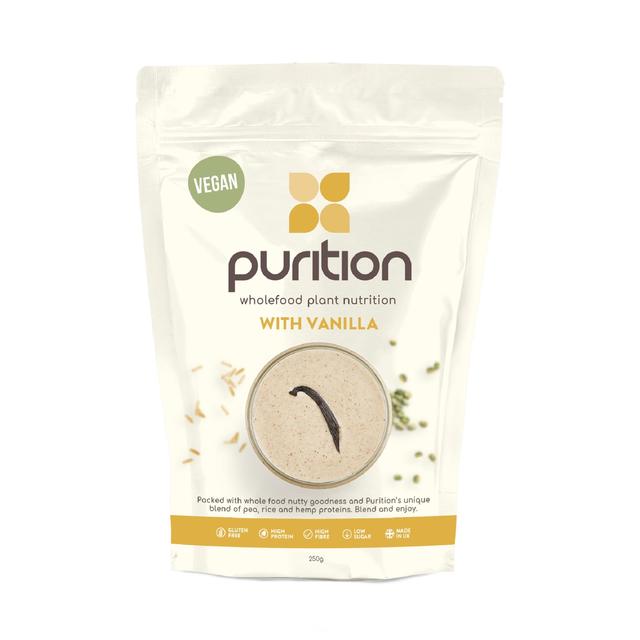 Purition Vanilla Vegan Wholefood Nutrition Powder, 250g