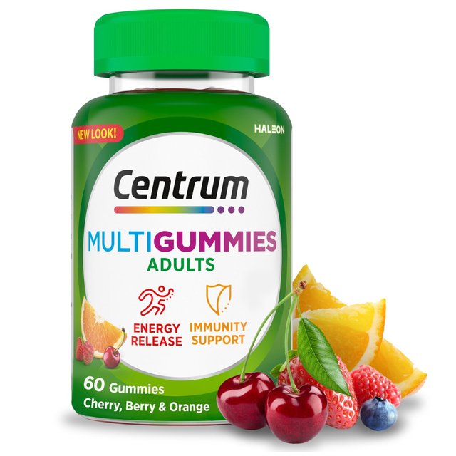 Centrum Multigummies Multivitamin With Vitamin C Chewable Gummies, 60 Per Pack