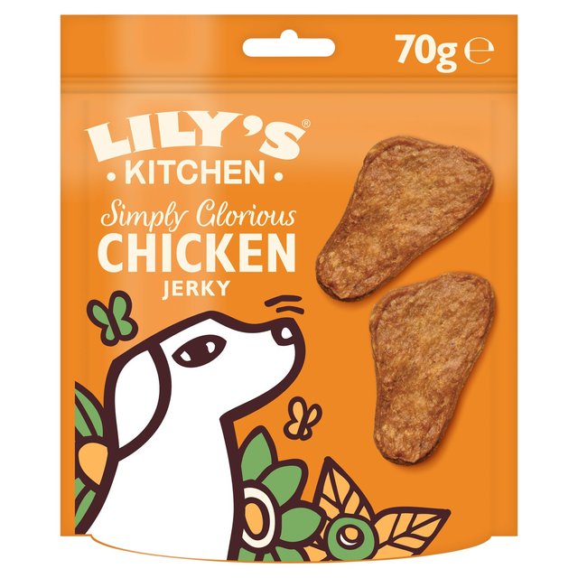Lily’s Kitchen Simply Glorious Chicken Jerky for Dogs, 70g