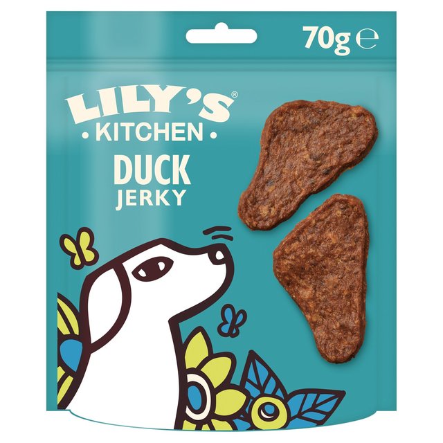 Lily’s Kitchen The Mighty Duck Mini Jerky for Dogs, 70g