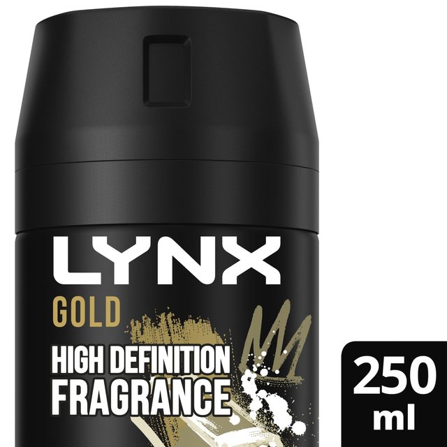 Lynx Gold Deodorant Bodyspray, 250ml