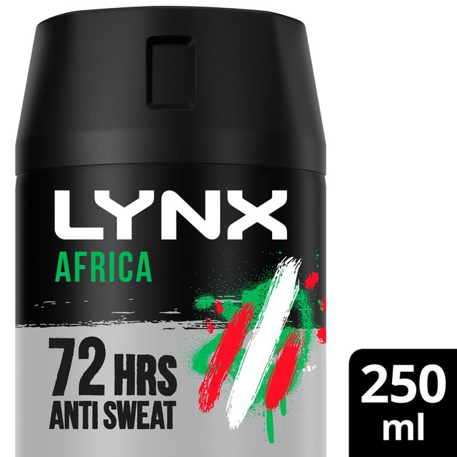 Lynx Africa Anti Perspirant Deodorant, 250ml