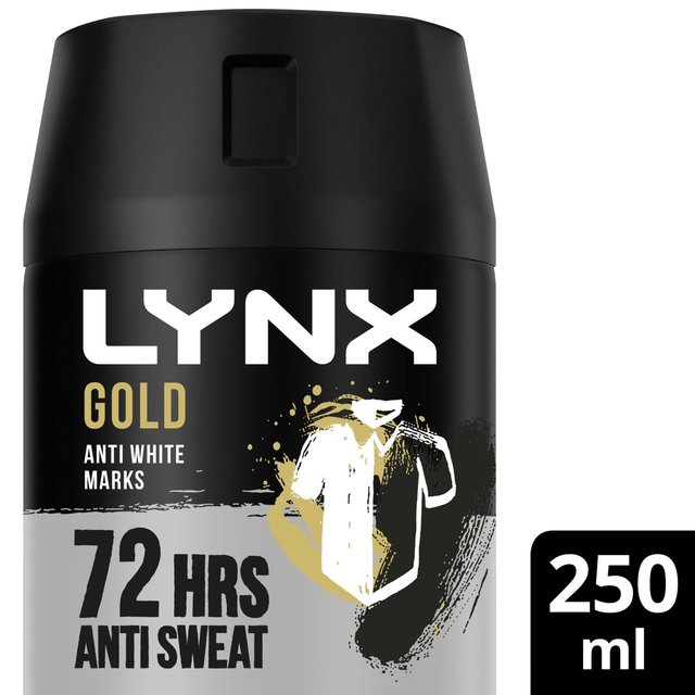 Lynx Gold Anti-Perspirant Deodorant, 250ml