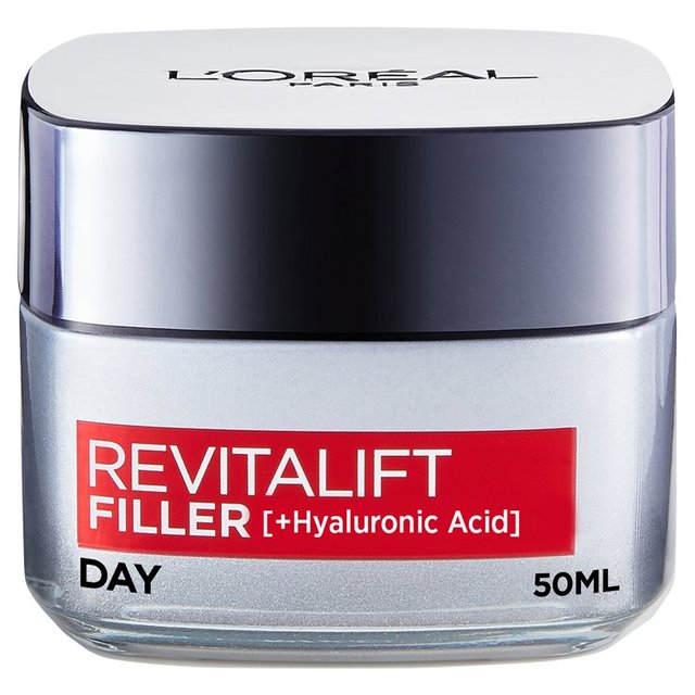 L’Oreal Paris Revitalift Filler & Hyaluronic Acid Anti-Ageing Day Cream, 50ml