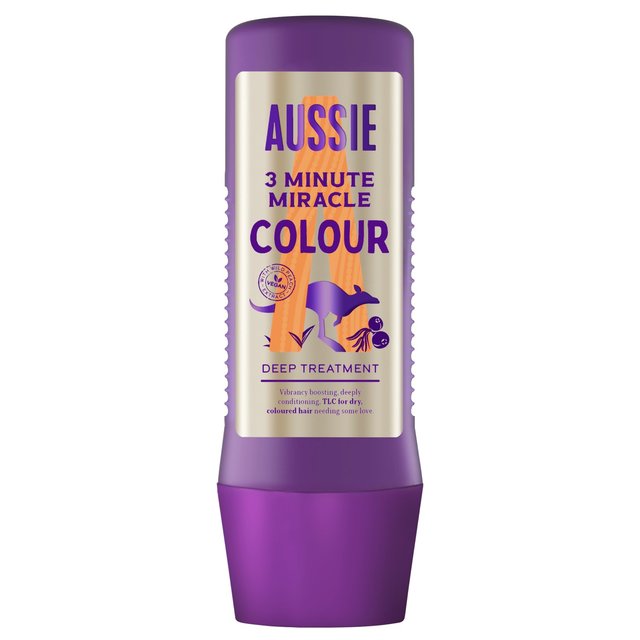 Aussie 3 Minute Miracle Colour Deep Treatment Hair Mask, 225ml