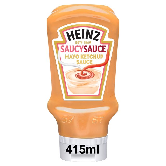 Heinz Saucy Sauce Mayonnaise Ketchup Sauce, 425g