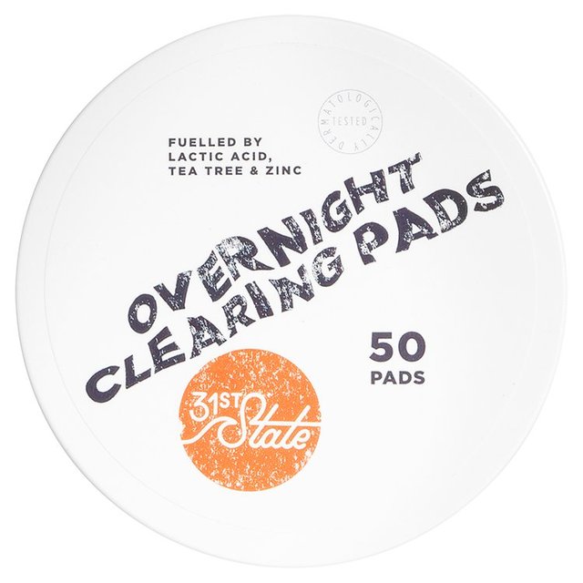 31st State Overnight Clearing Pads, 50 Per Pack