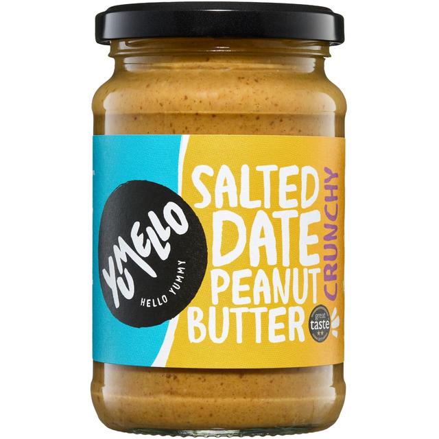 Yumello Crunchy Salted Date Peanut Butter, 285g