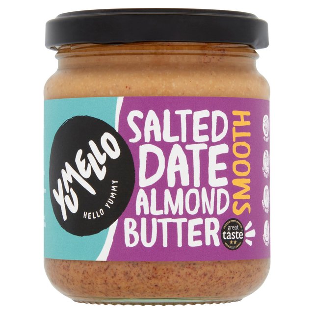 Yumello Smooth Salted Date Almond Butter, 215g