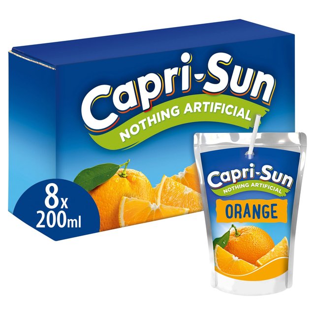Capri Sun Orange, 8 x 200ml
