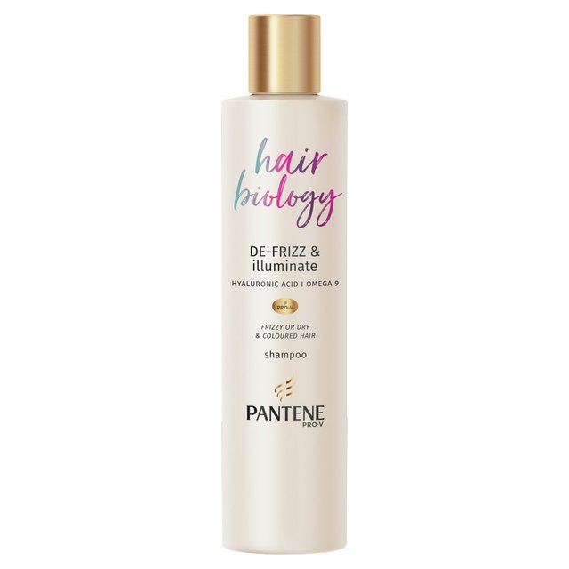 Pantene Hair Biology Defrizz & Illuminate Shampoo, 250ml