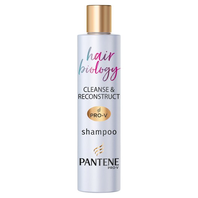 Pantene Hair Biology Cleanse & Reconstruct Shampoo, 250ml