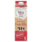 Yeo Valley Organic Fresh Skimmed Milk