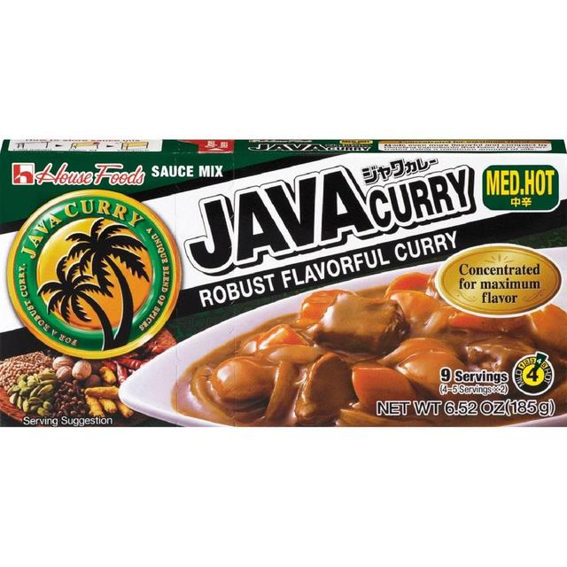 House Java Curry Medium Hot, 185g