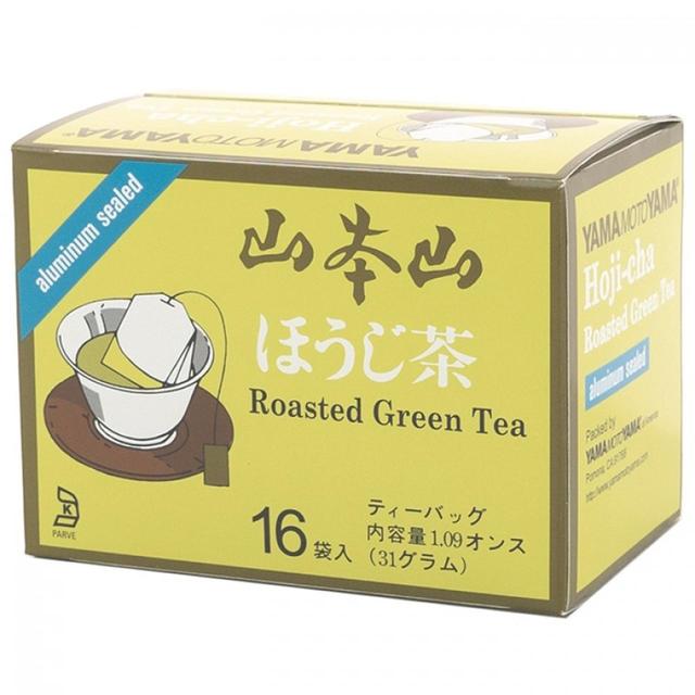 Yamamotoyama Hoji Cha Green Teabag, 16 Per Pack