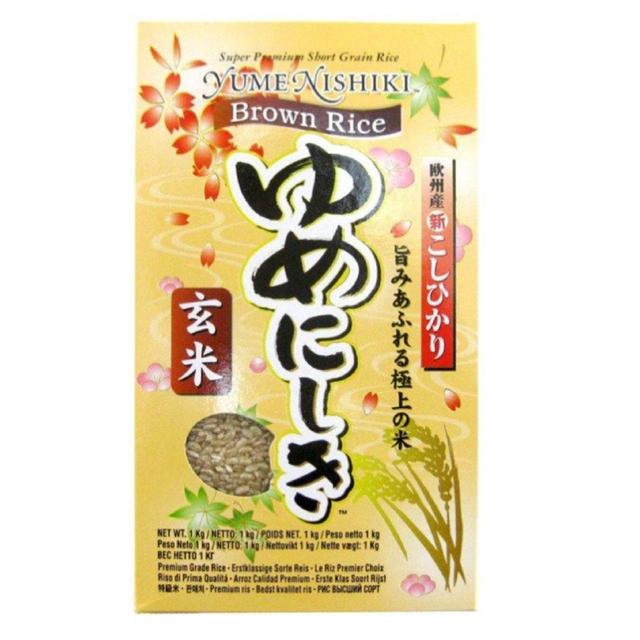 Yumenishiki Brown Rice, 1kg