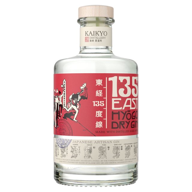 135 East Hyogo Japanese Dry Gin, 70cl