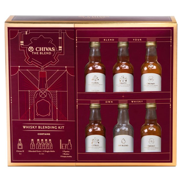 Chivas Regal Scotch Whisky Blending Kit, 6 x 5cl