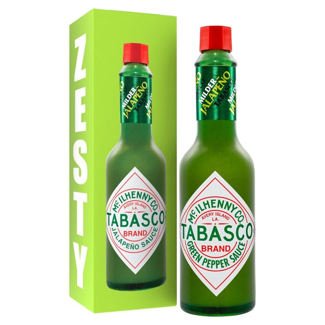 Tabasco Mild Green Hot Pepper Sauce, 57ml