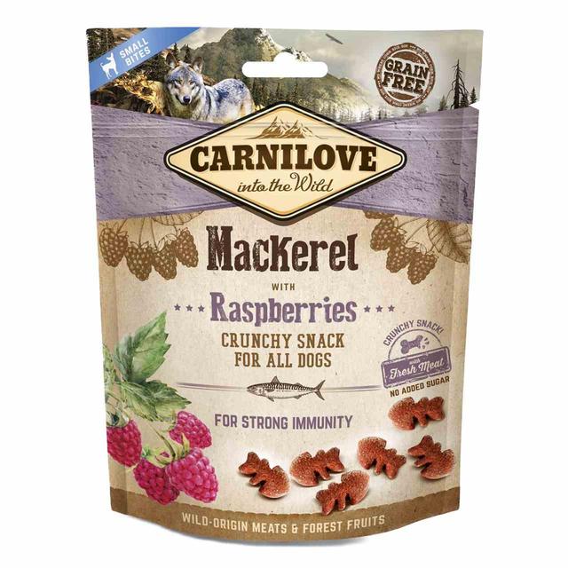 Carnilove Mackerel With Raspberries Crunchy Dog Treats, 200g