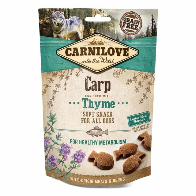 Carnilove Carp With Thyme Semi Moist Dog Treats, 200g