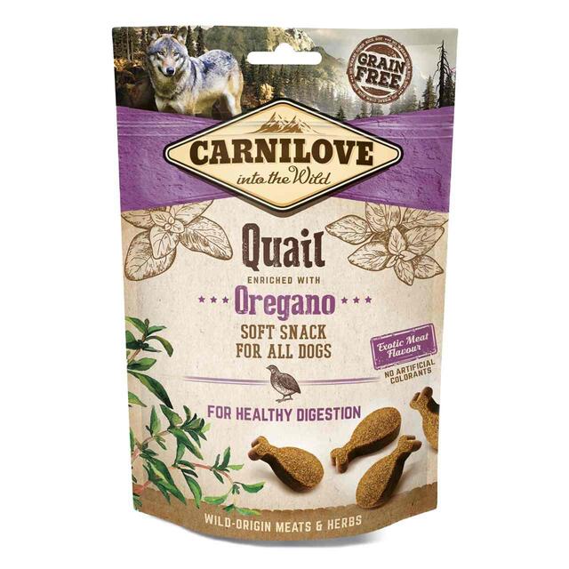 Carnilove Quail With Oregano Semi Moist Dog Treats, 200g