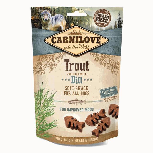 Carnilove Trout With Dill Semi Moist Dog Treats, 200g