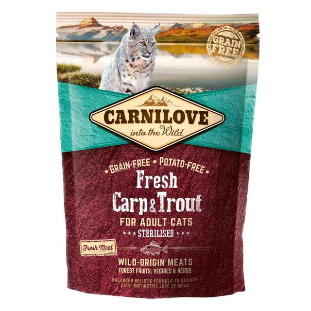 Carnilove Fresh Carp & Trout Adult Cat Food, 400g