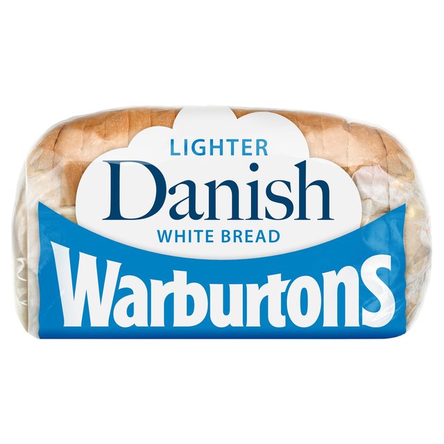Warburtons Danish Light White Bread, 400g